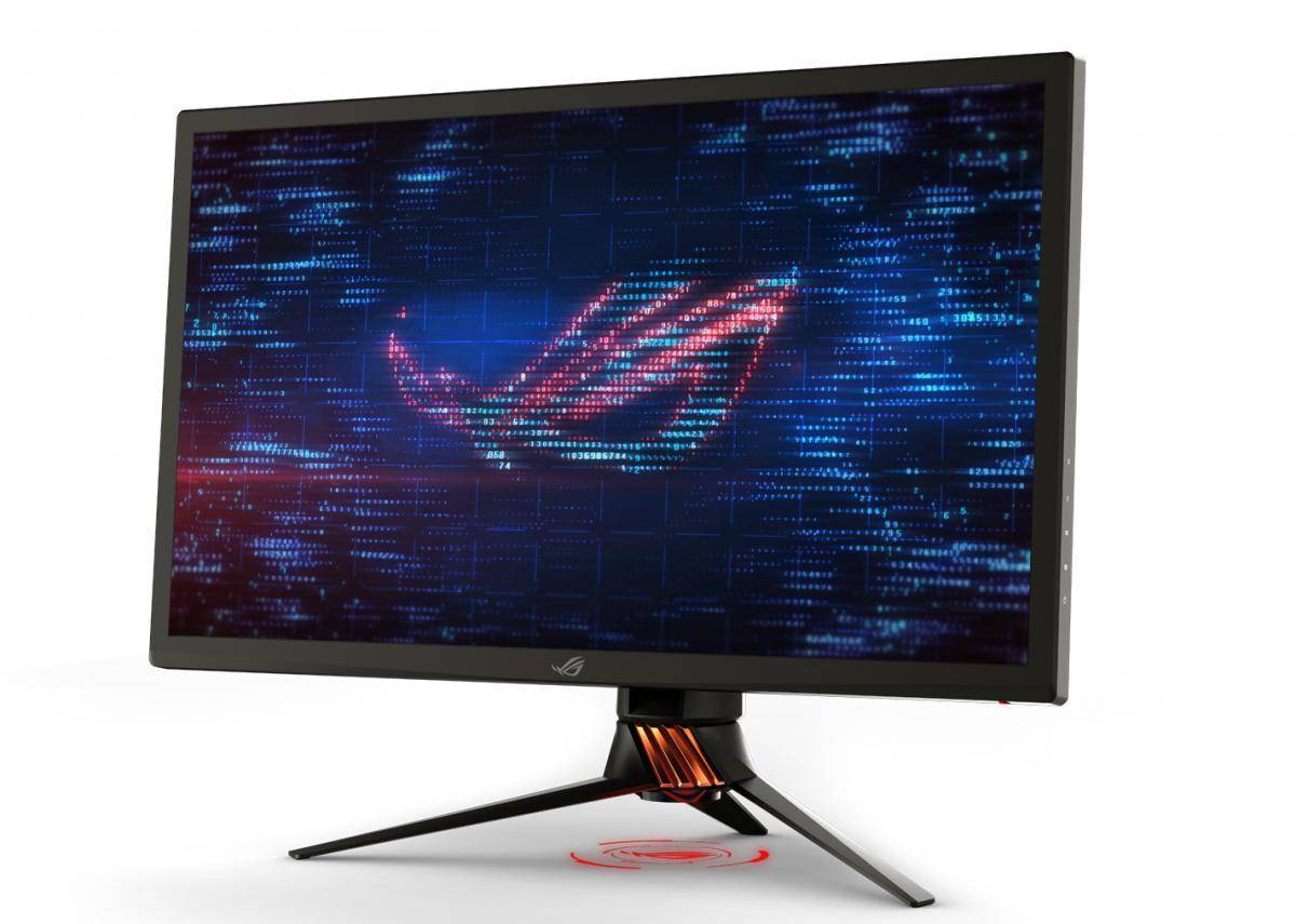 27-inch gaming monitors like the Asus ROG Swift PG27UQ are usually the most widely used screens by gamers.