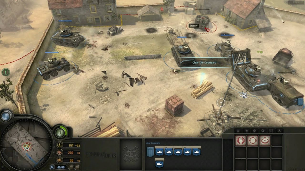 Company of Heroes gameplay