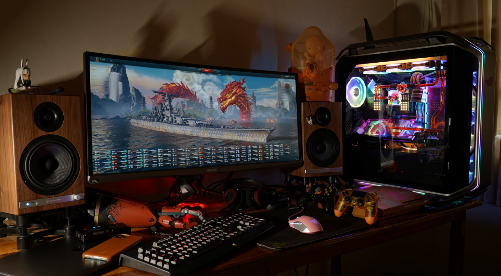 gaming setup