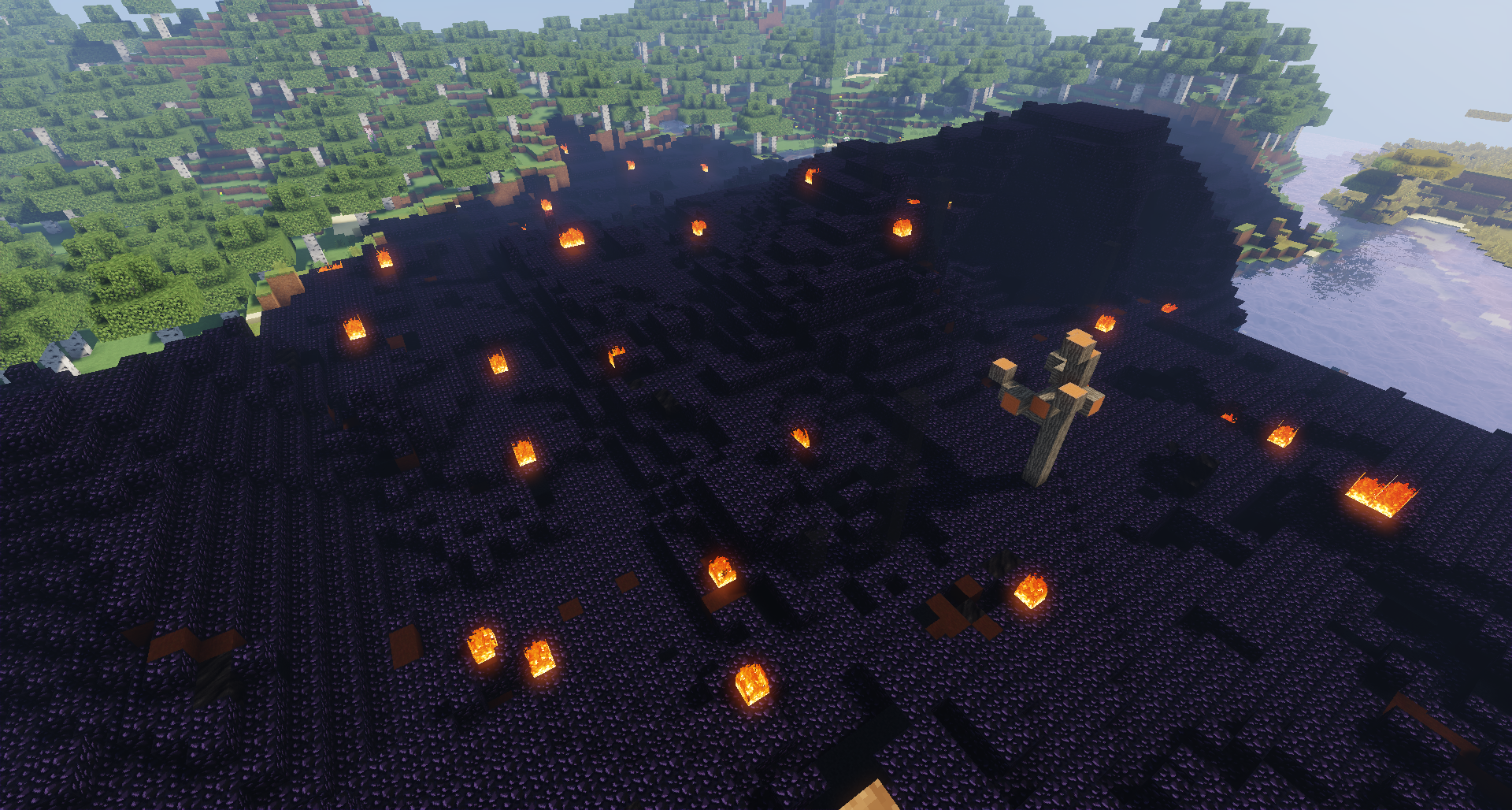obsidian biome in minecraft