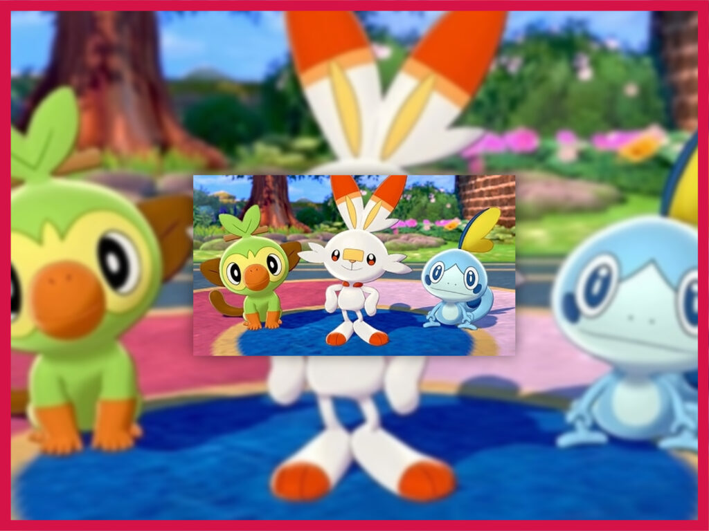 pokemon sword shield starters