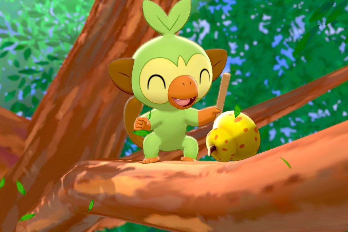 Pokemon Sword and Shield Grookey