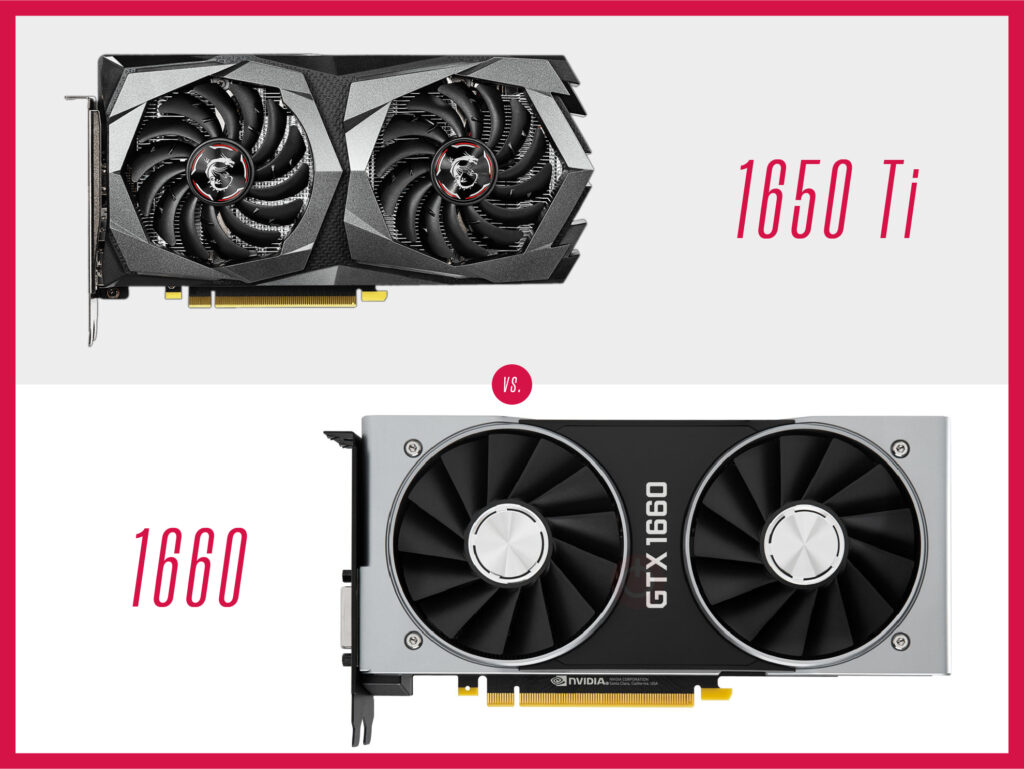 gtx 1650 ti vs 1660