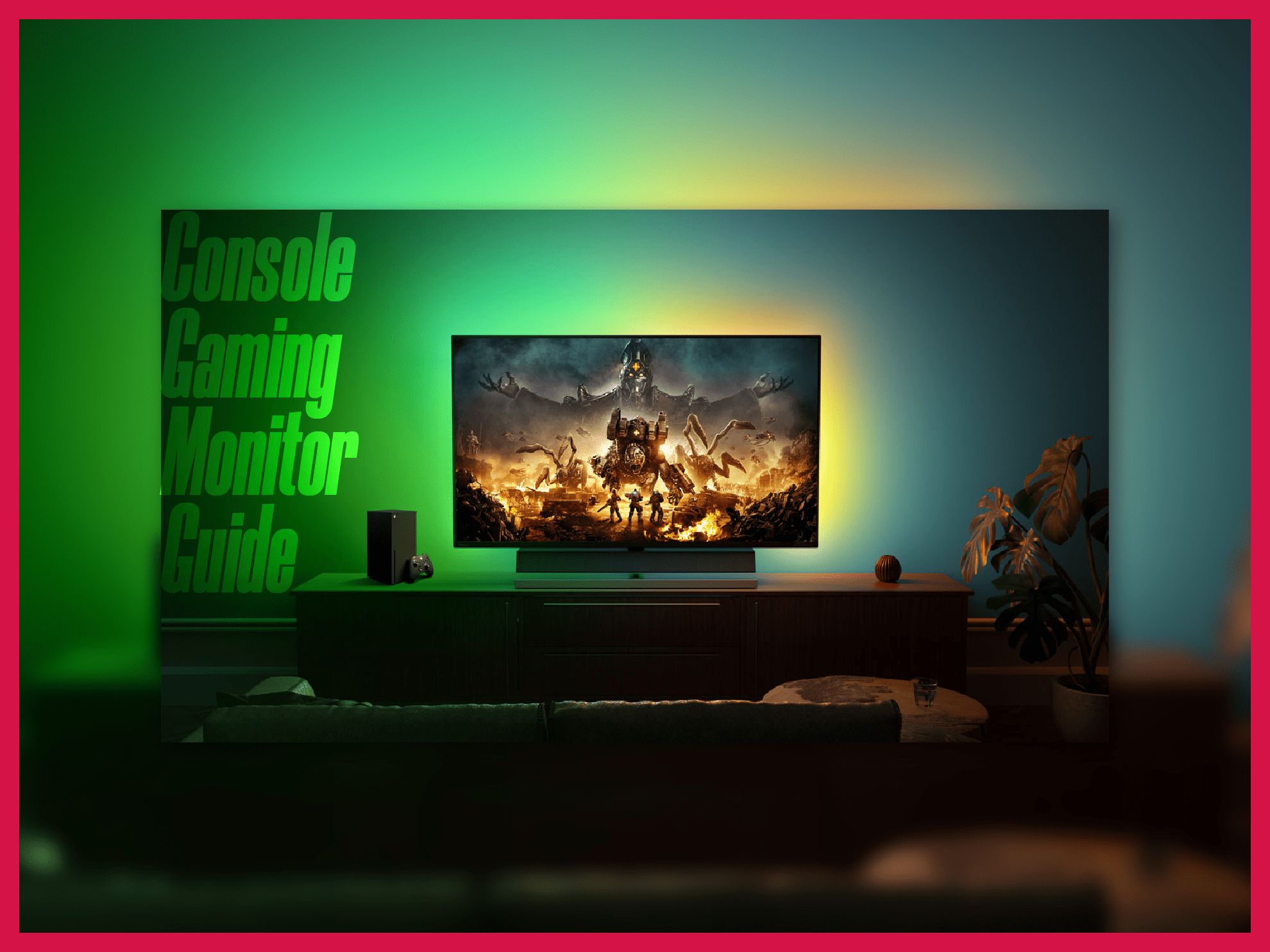 console gaming monitor guide