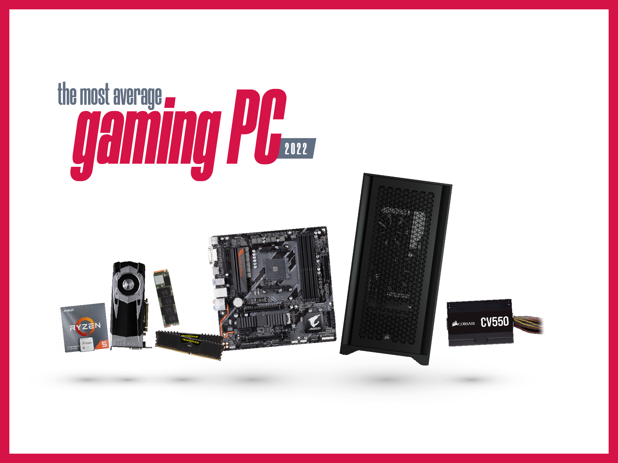 Building the Most Average Gaming PC in 2022