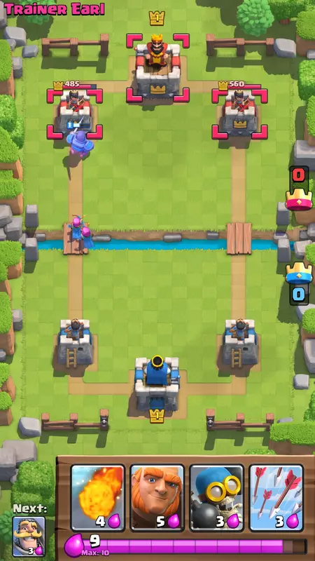 clash royale battle