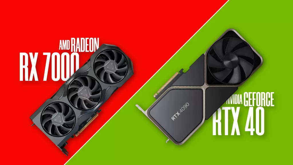 amd rx 7000 vs nvidia rtx 40 series